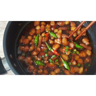 Kho Quẹt Tóp mỡ Tôm Thịt - hũ 400gr (giao tphcm)