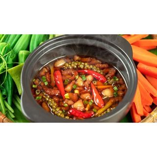 Kho Quẹt Tóp mỡ Tôm Thịt - hũ 400gr (giao tphcm)