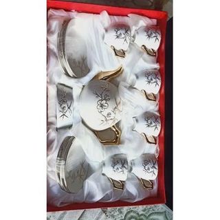 BỘ BÌNH TRÀ CHÉN SỨ HÀN QUỐC 14 MÓN