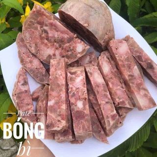 PATE BÓNG BÌ HEO 1kg (giao tphcm)