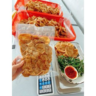 CHẢ CÁ MỎNG CUỐN RAU RĂM BÌNH ĐỊNH 500g (giao tphcm)