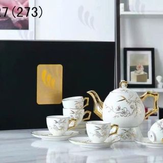 BỘ BÌNH TRÀ CHÉN SỨ HÀN QUỐC 14 MÓN