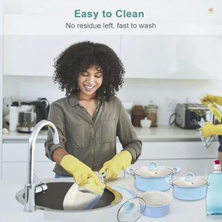 BỘ NỒI KÈM CHẢO TRÁNG MEN 13 CHI TIẾT