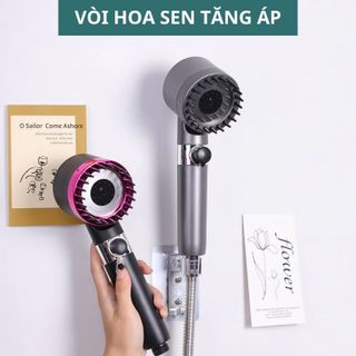 VÒI SEN TĂNG ÁP 4 CHẾ ĐỘ CAO CẤP KÈM DÂY