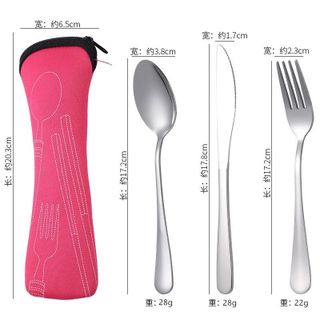 Bộ dụng cụ ăn uống 3-4 món, Muỗng, nĩa,dao, đũa túi vải hộp tiện lợi ( in logo theo yêu cầu) Hàng Giá Tận Xưởng