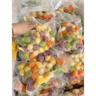 KHOAI MÌ VIÊN NGŨ SẮC bich 500g (giao tphcm)