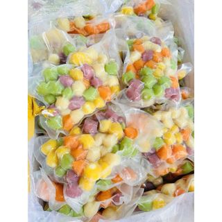 KHOAI MÌ VIÊN NGŨ SẮC bich 500g (giao tphcm)