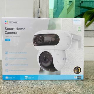 Camera EZVIZ H90 2K+ 8MP 2 Mắt Xoay 360° Ngoài Trời