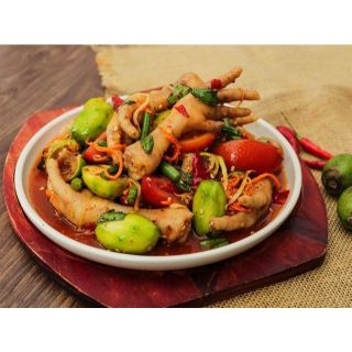 Chân gà có xương size lớn 50g chân - bịch 1kg( tphcm)