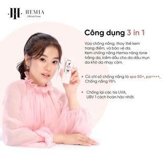 Chống nắng Hemia 50ml