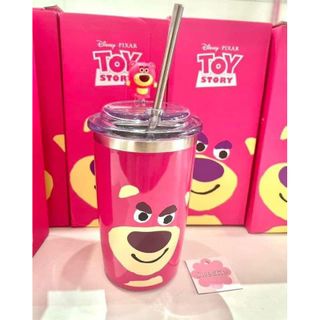 LY GIỮ NHIỆT 450ML GẤU DÂU LOTSO FULL BOX