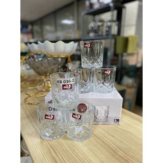 BỘ 6 LY THỦY TINH 340ML SANG TRỌNG