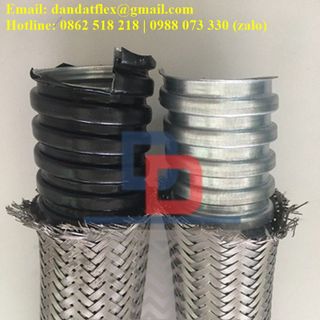 Ống ruột gà phi 25, Đầu nối ống ruột gà, Ống thép luồn dây điện và đầu nối ống mềm kín nước