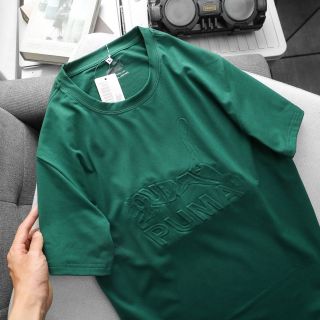 Áo thun cổ tròn dập xuất khẩu moi