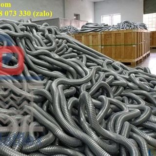 Ống ruột gà phi 25, Đầu nối ống ruột gà, Ống thép luồn dây điện và đầu nối ống mềm kín nước