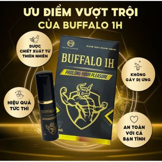 Xịt Buffalo 1H Chính Hãng Kéo Dài Thời Gian Quan Hệ