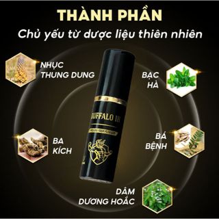 Xịt Buffalo 1H Chính Hãng Kéo Dài Thời Gian Quan Hệ