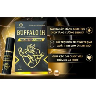 Xịt Buffalo 1H Chính Hãng Kéo Dài Thời Gian Quan Hệ