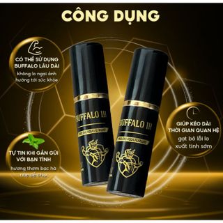 Xịt Buffalo 1H Chính Hãng Kéo Dài Thời Gian Quan Hệ