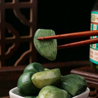 TỎI XANH ngâm chua hủ 400gr