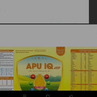 SỮA BỘT APU IQ GIÚP PHÁT TRIỂN TOÀN DIỆN 900G - NANOFOOD