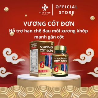 Viên Xương Khớp Vương Cốt Đơn -Hỗ Trợ Đau Xương Khớp, Tăng Cường Sức Khỏe Cơ Xương, Giảm Viêm, Đau Nhức
