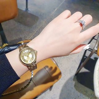 ĐỒNG HỒ NỮ THỜI TRANG MCKOR MẶT TRÒN DÂY VẢY CÁ