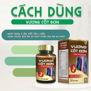 Viên Xương Khớp Vương Cốt Đơn -Hỗ Trợ Đau Xương Khớp, Tăng Cường Sức Khỏe Cơ Xương, Giảm Viêm, Đau Nhức
