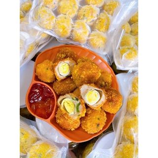 Chả bách hoa trứng cút vĩ 12 viên (giao tphcm)
