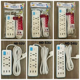 Ổ CẮM ĐIỆN SOCKET DÂY DÀI 5M NĐ 52U