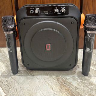 Loa xách tay JYX MS80, kèm 2 mic không dây