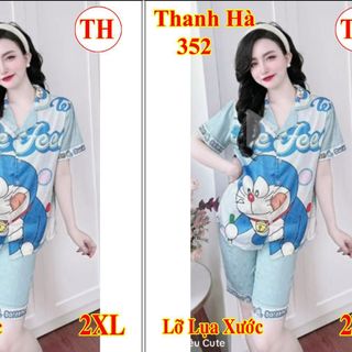 Đồ Bộ Nữ Lỡ Lụa Xước Ánh Kim