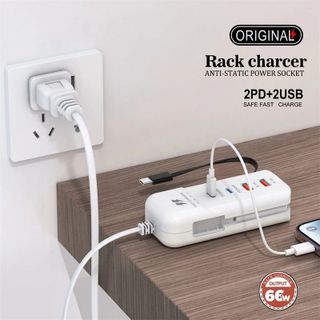 BỘ SẠC NHANH 4 CỔNG ĐA NĂNG THÔNG MINH