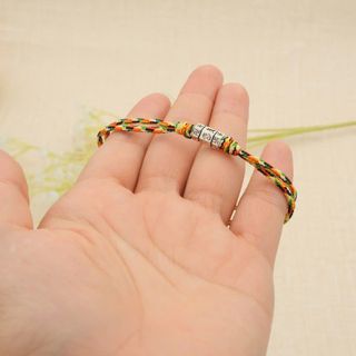 Vòng ngũ sắc phối charm Omani