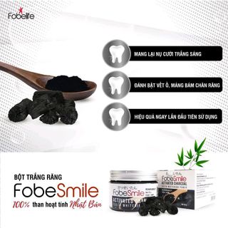 Bột than hoạt tính làm trắng răng