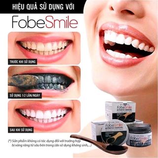 Bột than hoạt tính làm trắng răng