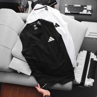 Áo Tanh top nam GYM mới Phom chất chuẩn đẹp Size (ri8c) Tỷ lệ 12221 Tách nửa ri được