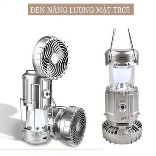 Đèn Cắm Trại Tích Điện 3 in 1 Quạt Sạc Đèn giá sỉ