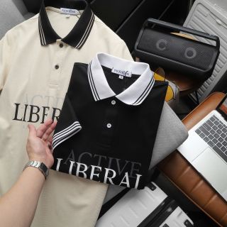 ÁO THUN CỔ BẺ LIBERAL CHẤT CÁ SẤU TICI P286 - LADY'S PASSION