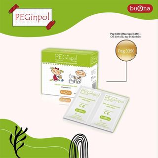 Hỗ Trợ Táo Bón Cấp Và Mãn Tính Cho Trẻ Em - Hộp 20 Gói 5g Buona Peginpol Macrogol 3350