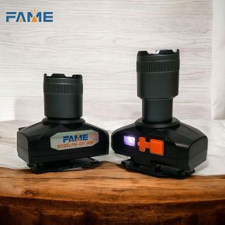 Đèn Đội Đầu FAME C01- 80W bóng laser s-iêu sáng chiếu xa 500m, chống thấm nước, 3 chế độ sáng có Zoom