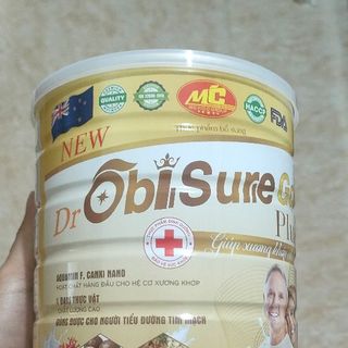 SỮA HẠT GIÚP NUÔI DƯỠNG VÀ BẢO VỆ SỤN KHỚP OBISURE GOLD PLUS - CAO MINH CHUNG