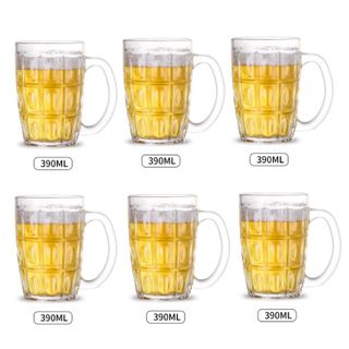 BỘ 6 LY THỦY TINH UỐNG BIA UG 316 THÁI LAN