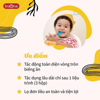 Siro ăn ngon Buona Energia Oro, tăng chuyển hóa tự nhiên cải thiện biếng ăn ở trẻ. Hộp 10 lọ, lọ 10ml, tiện dụng
