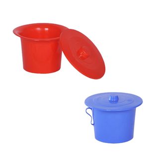 Bô vệ sinh có quai và nắp đậy - thương hiệu Duy Thành