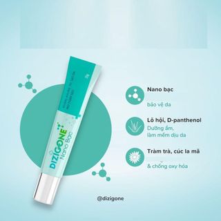 Kem DIZIGONE Nano Bạc 25g lành thương, chăm sóc da,sẹo,thủy đậu, mụn,nấm tóc