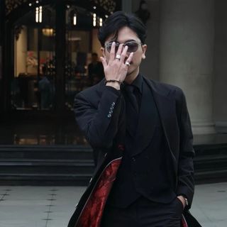 Áo gile nam TUTO5 Menswear AVN03 - áo vest cao cấp ve rộng 2 lớp đai tôm sau lưng cách điệu thiết kế sang trọng lịch lãm