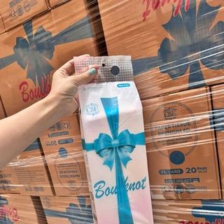 Giấy Rút Khô Nơ Rút 1100 Tờ (Thùng 6 Túi)