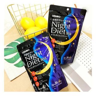 Trà giảm cân Night Diet Tea Orihiro 20 gói/túi
