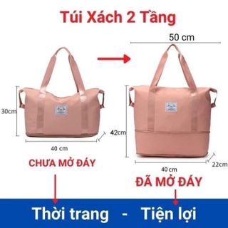 TÚI XÁCH DU LỊCH NHIỀU MÀU 2 TẦNG CỠ LỚN (T100)
